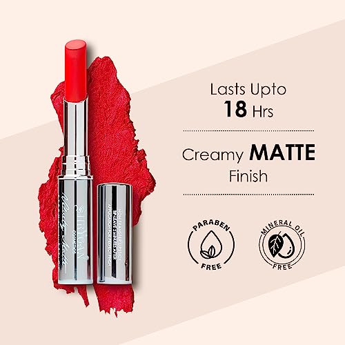 Image of Shryoan Non Transfer Matte 24 Hours Waterproof Lipstick - 5gms