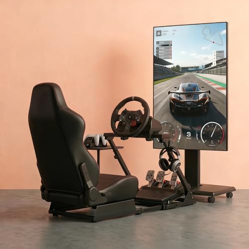 FITUEYES Rolling TV Stand - Portable Mobile TV Cart on Wheels for 32 to 65 70 75 Inch TVs, Landscape to Portrait Rotating and 40°Swivel, Height Adjustable TV Cart Rolling TV Stand Hold Up to 88 Lbs by FITUEYES - Image 9