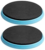 Adnee 2 pc Ice Skating Spinner - Figure Skating Spinner Board - Ice Skating Spinning Turnboard Trainer Device for Practicing,Improves Ice Skating Spins