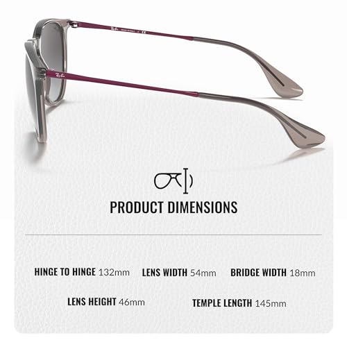 Image of Ray-Ban RB4171 ERIKA COLOR MIX Phantos Shaped Sunglasses for Women with Official RAYBAN Eyewear Kit