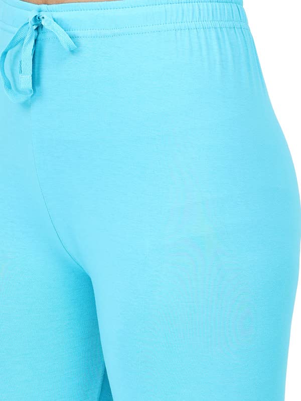 Image of Robinbosky Cotton Churidhar Leggings for Women - Stylish, Stretchable & Flattering Fit for All-Day Comfort