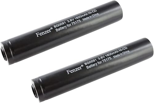 Paquete de 2 baterías recargables para Streamlight Stinger LED HP, Stinger XT, DS L, HP W, LED, WA, WD, WO, XT H, XT W