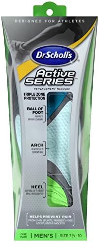 Dr. Scholl's Active Series Replacement Insoles, Men's Small