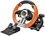 PXN V3II PC Racing Wheel, USB Car Race Game Steering Wheel with Pedals for Windows PC/PS3/PS4/Xbox One/Nintendo Switch
