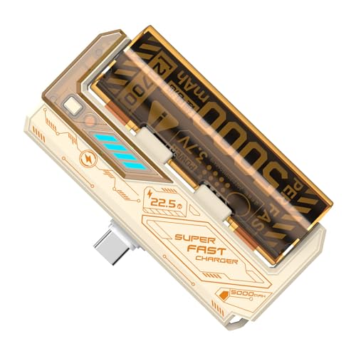 Batería externa de 22,5 W modular con cómoda carga rápida desmontable de gran rendimiento 4
