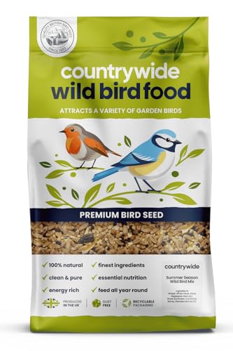 Countrywide Wild Bird Seed 20kg - 100% Natural Energy-Rich Garden Bird Seed - Attracts A Range Of Small Garden Birds - All Year Round