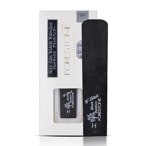 Forestone Black Bamboo W-Blast saxophone alto l'anche noire H qui ne s'use jamais en concert