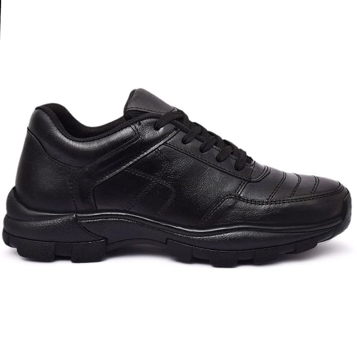 Rasam Industrial Black Leather Lightweight Comfortable Safety Shoes-picture-34