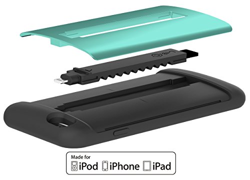 iPhone 6 Plus & 6S Plus, LABC Cable & Ultra Protection Case - Apple Certified MFi Lightning Cable in Case (Data Sync Cable 8 Pin Cable) for iPhone 6s Plus & 6 Plus (LABC-115-MT)