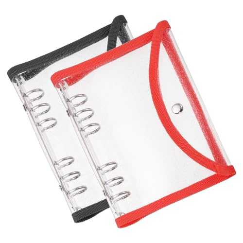Couvertures de classeur transparentes A6 pour organiser vos carnets