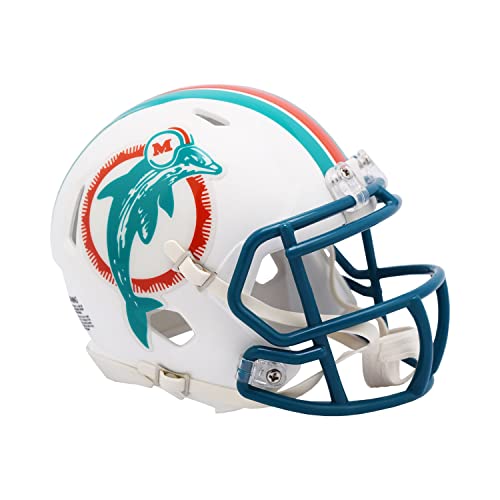 Mini Speed Helmet 1980-1996 by Miami Dolphins