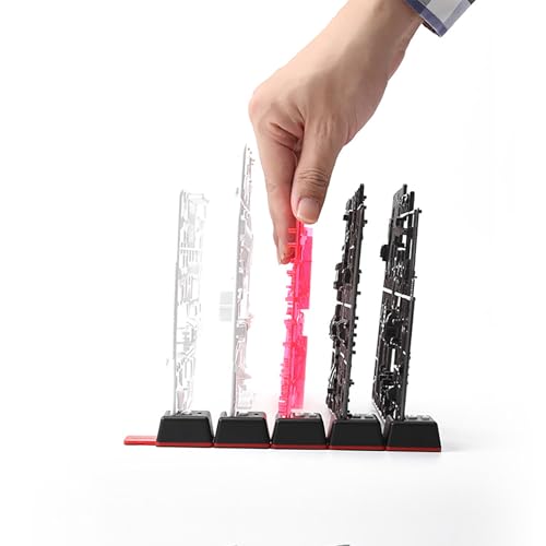 モデル組立部品スプルー保持スタンドホルダー棚ラック収納オーガナイザーポータブル建物ケース