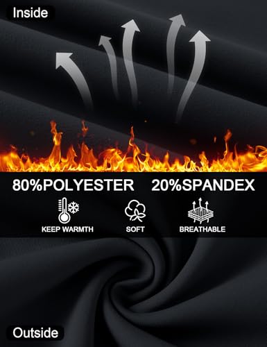 IECCP Women Theraml Sports Running Tops Long Sleeve Base Layer Fleece Tops T Shirt with Thumb Hole Lightweight for Sport Gym Yoga Workout Hiking Skiing - Image 5