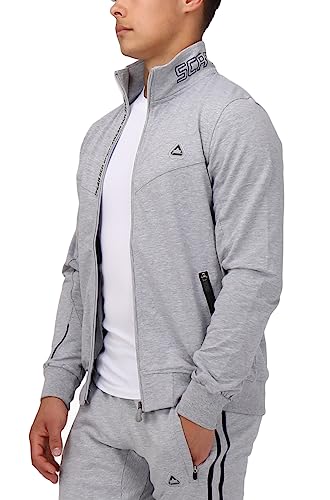 SCR Mens Bomber Jacket - Lightweight Softshell Casual Jackets for Men with Zipper Pockets - Full Zip Up Men's Sweatshirt