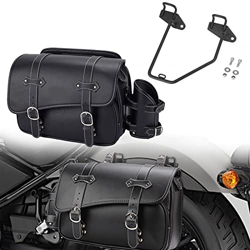 Sacoche moto Rebel 500 CMX étanche 15L en cuir PU pour protéger vos bagages
