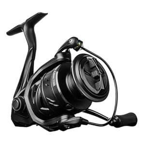 M1 Spinning Reel, Freshwater Fishing Reels Spinning, 9+1 Ball Bearings, 26.5LBs Max Drag, 5.2:1 Gear Ratio, Graphite Frame, CNC Aluminum Spool, 500 to 5000 Series, Handle Interchangeable
