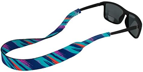 Ukes Premium Sunglass Strap - Durable & Soft Glasses Strap Designed with Floating Neoprene Material - Secure fit for Your Glasses and Eyewear. (The Strokes)