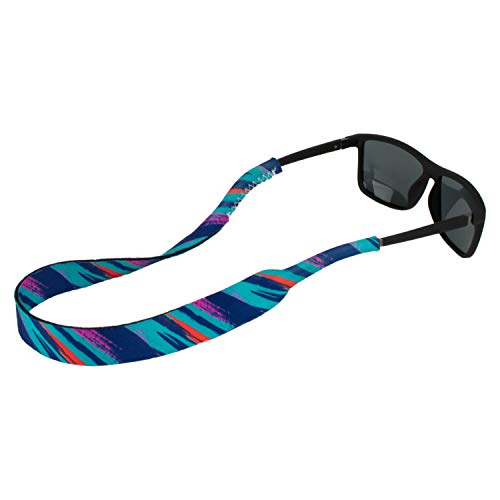 Ukes Premium Sunglass Strap - Durable & Soft Glasses Strap Designed With Floating Neoprene Material - Secure Fit For Your Glasses And Eyewear. (The Strokes) #TOP1