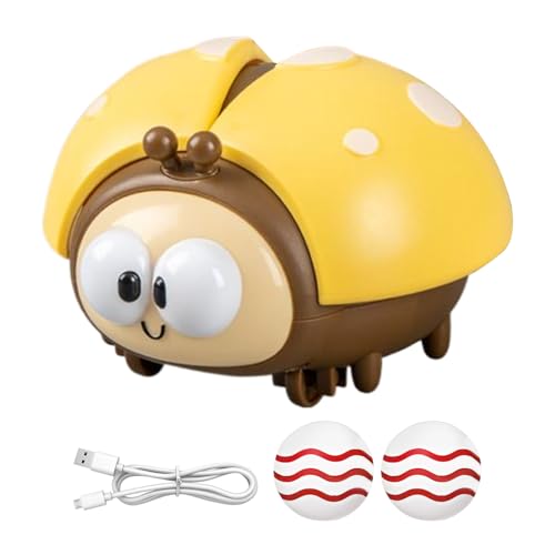 Ladybug Floating Ball Toy - Juego educativo interactivo eléctrico, carga USB, aprendizaje STEM, divertido aula de guardería, sala de juegos preescolar, vacaciones de viaje