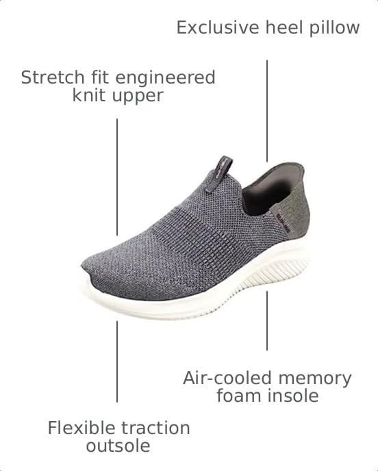 Image of Skechers Women's Hands Free Slip Ins Ultra Flex 3.0 Smooth Step Sneakers
