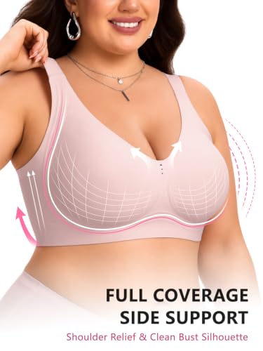 [Limited Deal] COCOMARTS Jelly Bras for Women No Underwire Full Coverage Push Up Bra - image 5
