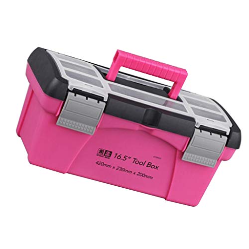 Top quality Two Layer Manicure Kit Case for Nail Design Tools Plastic Storage