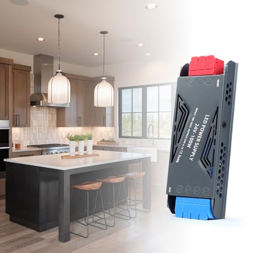 Image of LED Power Supply 24V 100W, BRIMETI LED Driver 4,1A LED Transformer AC 120V to 24V DC Low Voltage Switching Converter Constant Voltage Ultra Slim Adapter for LED Strip Light Cabinet Lights