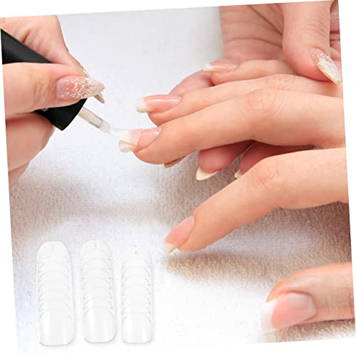 KALLORY 120 Pçs/Caixa Nail Art Sem Costura Pedaço De Criança Unhas Falsas Unhas Decorativas Unhas De