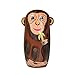 HSAN Poupées de Nidification Russe 5 pièces Matryoshka Singe Mangez la Banane Motif de Nidification poupées de nichons Animal écologique Journal créatif Cadeau Jouet créatif (Color : A)