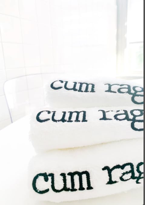 Embroidered Terrycloth Towel & Rag For Adults – Multipurpose, Cotton Blend, Colorful Design