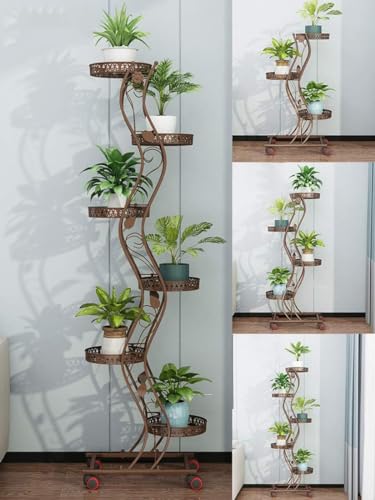 Support de plante gain de place pour surélever vos pots de fleurs sur le balcon