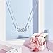 AEONSLOVE Collar de Nudo Céltico de la Plata Esterlina 925 para Mujeres,...