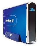 Vantec NexStar 3 NST-360SU-BL 3.5-Inch SATA to USB 2.0 and eSATA External Hard Drive Enclosure (Midnight Blue)