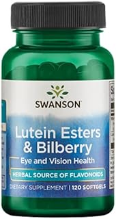 Swanson Lutein & Bilberry 6/20 Milligrams 120 Sgels