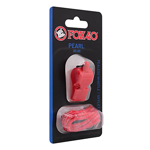 Image of Fox 40 Pearl Safety Whistle (Red)