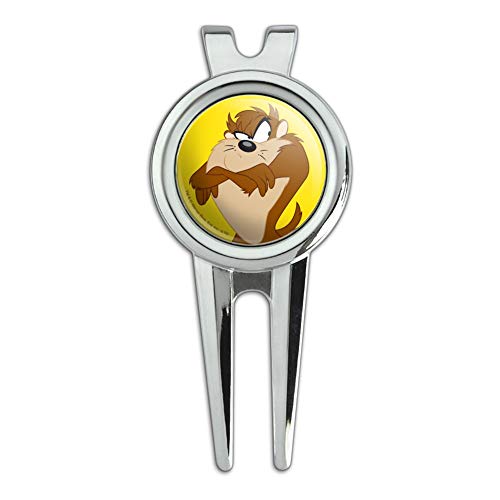 GRAPHICS & MORE Looney Tunes Taz Golf Divot Repair Tool and Ball Marker