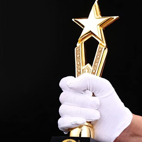Troféus Troféu Estrela De Ouro, Troféu Dourado Resina, Usado Para Troféus E Celebrações De Festas, C