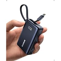 10000mAh Baseus PD 45W Portable Power Bank with Built-in USB-C Cable only .99: eDeal Info