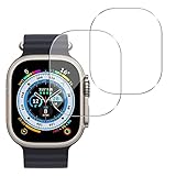 【2枚液晶フィルム】対応 Ultra 49mm ガラスフィルム 用の 国産旭硝子AGC素材 に適合する アップルウォッチウルトラ 保護フィルム 【 硬度9H 国産旭硝子AGC素材 気泡ゼロ 飛散防止 指紋防止 高感度 衝撃吸収 ラウンドエッジ加工 】