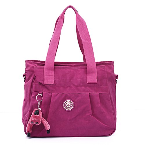 Sac à bandoulière en nylon pour maman actif en balade printanière