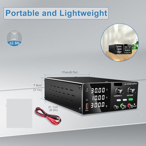 Alimentation de laboratoire réglable OCP OVP avec port USB - 7