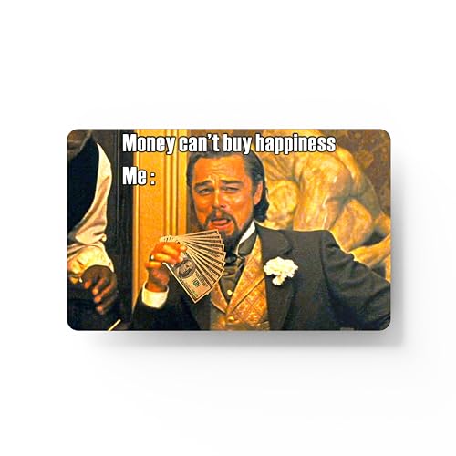 Credit Card Skin, Fun Meme, 4 Pcs in 1 - Debit Card Skin, Bank, EBT, Metro, Key Card - Removable, Credit Card Sticker