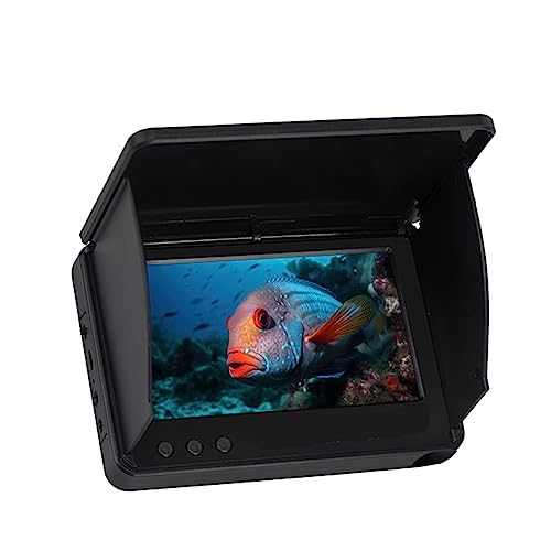 Macchina fotografica subacquea, Videocamera portatile Fish Finder Fotocamera subacquea for la pesca sul ghiaccio Display LCD da 4,3/5,0 pollici for visione notturna for luci(30m 4.3in carton box)