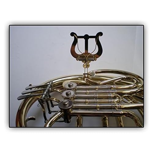 Soundman® Marschgabel Waldhorn/Kornett/Flügelhorn vernickelt silbern Befestigung: Trichter