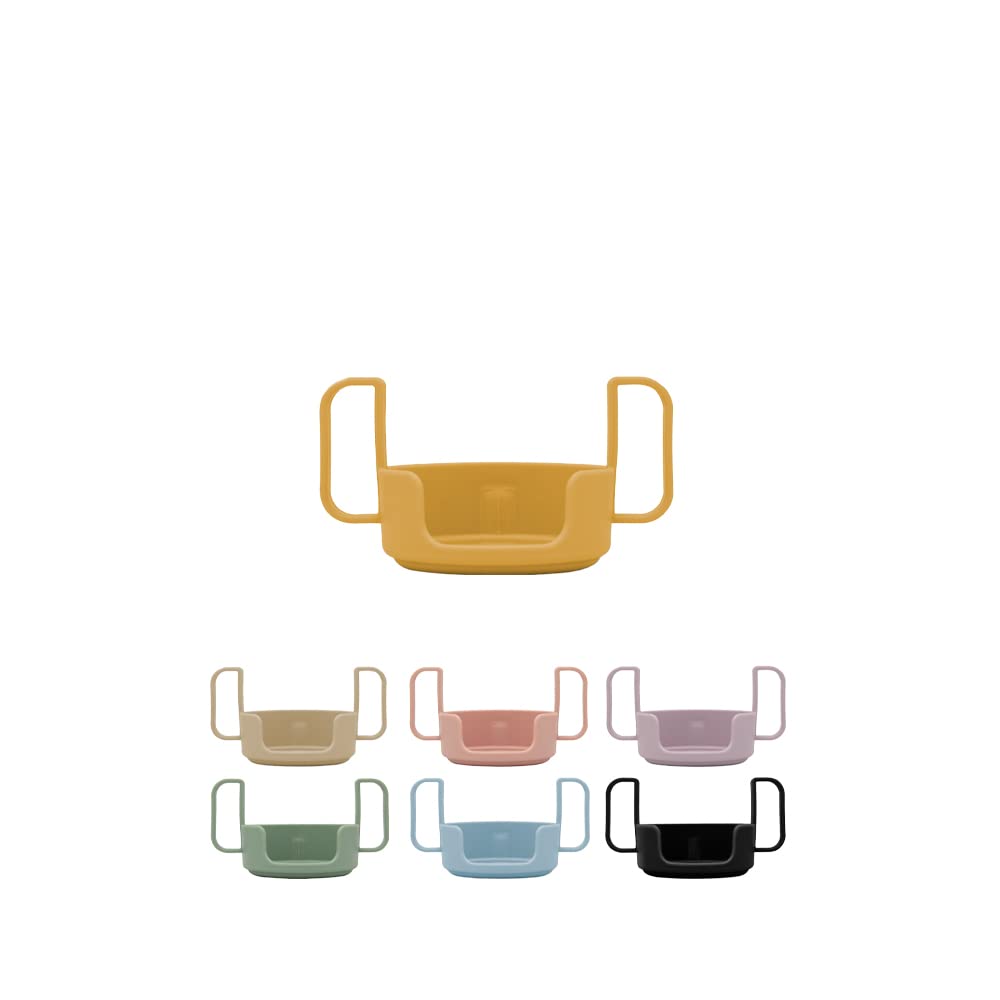 Design Letters Handle for baby and kids Personal Drinking Glass in tritan | BPA-free, BPS-free and EA-free, Makes it easy for the child to drink of