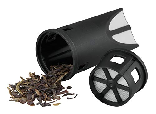 Thermos Sipp 16-Ounce Leak Proof Drink Bottle With Tea Infuser, Black, Stainless Steel #TOP5