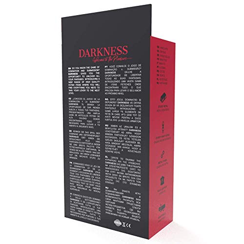 Esposas ajustables manos avec boucles en métal noir de la marque Darkness