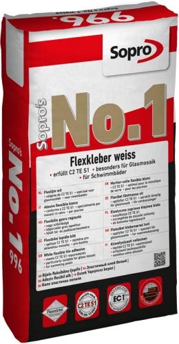 Preisvergleich Produktbild Sopro No. 1 weiss Flexkleber 996 25 kg