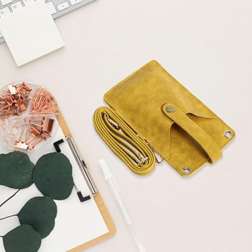 Image of Bagsy Malone Women's Small Cross-Body Phone Bag Stylish Vegan Leather Mobile Cell Phone Holder Pocket Purse Wallet Sling Bag Mini Shoulder Bags