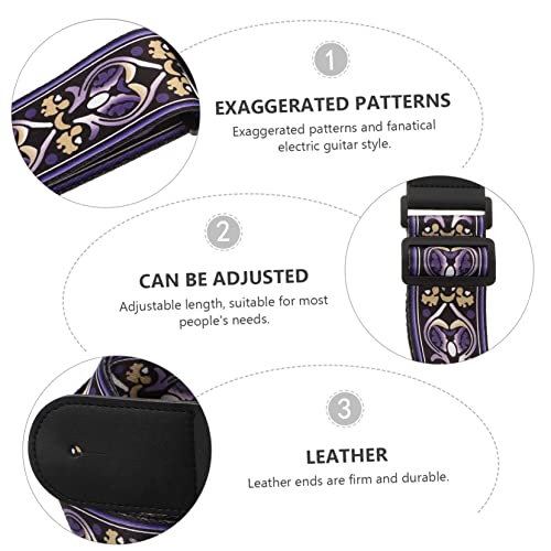 NUSITOU 1 PC Sangle De Guitare Guitare Basse Ceinture En Cuir Ceinture Vintage Accessoires De Guitare Électrique Acoustique Pu Sangle De Guitare Sangle De Guitare Guitare - Les Beatles, Paul McCartney, John Lennon, RIngo Starr, George Harrison NUSITOU 1 PC Sangle De Guitare Guitare Basse Ceinture En Cuir Ceinture Vintage Accessoires De Guitare Électrique Acoustique Pu Sangle De Guitare Sangle De Guitare Guitare – Image 6